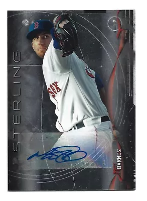 Matt Barnes AUTOGRAPH RC Boston Red Sox 2014 Bowman Sterling AUTO Baseball Card • $3.99