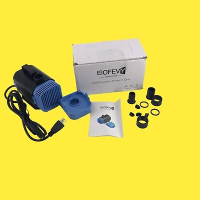 Eiofevy APS-2700 Fountain Pump With 2 Inlet Strainer Ultra Quiet Aquarium Pump • $16.98