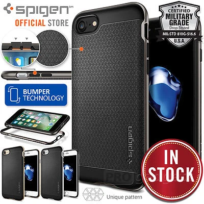 $24.99 • Buy Genuine SPIGEN Neo Hybrid TPU Bumper Cover For Apple IPhone 7 / 8 Plus Case