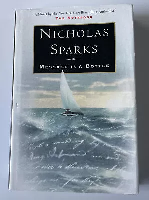 Message In A Bottle By Nicholas Sparks (1998 Hardcover) • $5.99