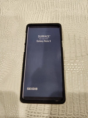 $9.95 • Buy SEIDIO SURFACE W/ Kickstand - Samsung NOTE 9 Black *N*E*W*