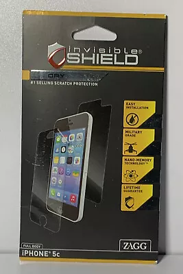 Brand New Zagg Invisible Shield Dry Full Body Screen Protector For IPhone 5C • $3