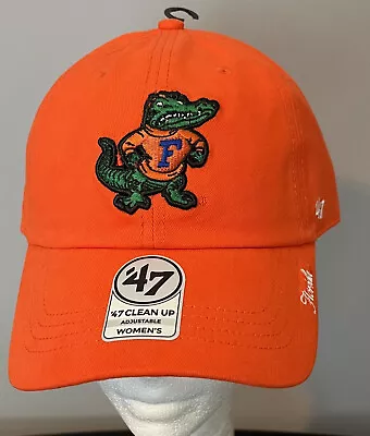 FLORIDA GATORS '47 Brand Clean Up Women's Miata Hat Adjustable Orange NEW • $12.95