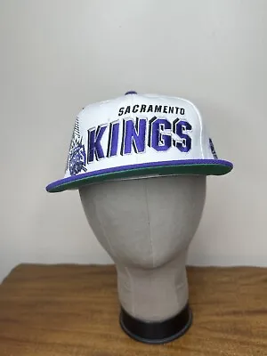 Vintage Sports Specialties Snapback Sacramento Kings Shadow Hat Deadstock Rare  • $350