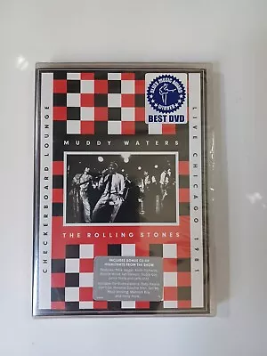 New Muddy Waters-Rolling Stones Live Checkerboard Lounge Chicago 1981 DVD Sealed • $15.01