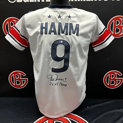 Mia Hamm Autographed Team USA Soccer Jersey Signed Steiner CX  • $219.99