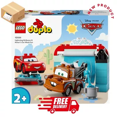 LEGO® DUPLO® Disney And Pixar’s Cars Lightning Mcqueen & Mater’s Car Wash 10996 • $50
