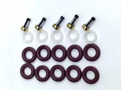 Fuel Injector Repair Kit O-rings Filters Caps 1997-1998 Volvo 2.3l L5 0280155766 • $14.99