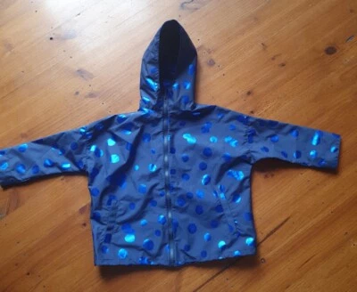 $25 • Buy Child's ♡Gorman♡ Blue Foil Dot Raincoat - Size S - Summer 2017