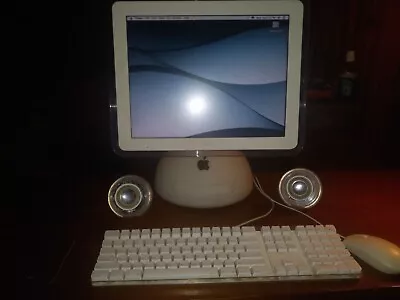 The Iconic 2002 Apple IMac G4 15  800MHZ 768MB Ram 60GB HD OSX 10.4 • $200