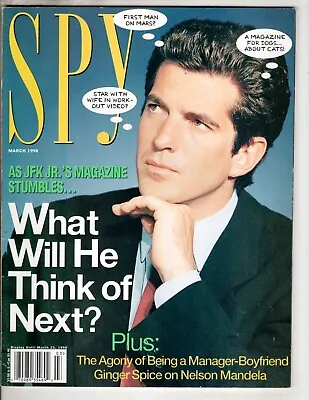 Rare Spy Magazine March 1998 JFK Jr. John F Kennedy George Magazine Founder • $142.49