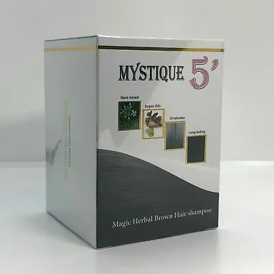 MYSTIQUE 5' Magic Herbal Color Hair Shampoo • $28