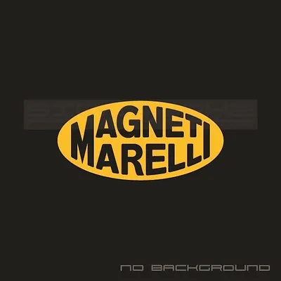 Magneti Marelli Decal Sticker Italy Racing Abrath 500 500 595 Rally Fiat Pair • $53.99