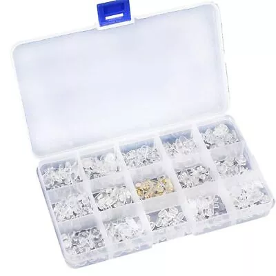 $15.13 • Buy 150 Pairs Silicone Eyeglass Sunglasses Spectacles Screw On Nose Pads Repair Tool
