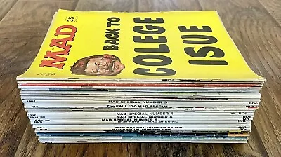 Mad Magazine Vintage Lot Of 28 — 1969 1970 1971 1972 1973 — See Description • $139.99