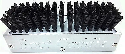 Boot Brush Caddie BLACK Brush Chrome For Peterbilt Kenworth Freightliner Ford • $48.88