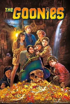 The Goonies - Movie Poster (Treasure) (Size: 24  X 36 ) • $12.99