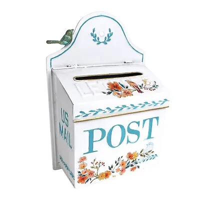 Mailbox Wall Mount Mailboxes For Outside Vintage Mailbox Mail Boxes Home Decor • $49.99