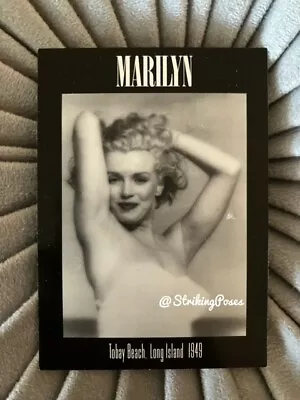 MARILYN MONROE Rare Trading Card Private Collection Andre De Dienes 1949 No 27 • £2.99