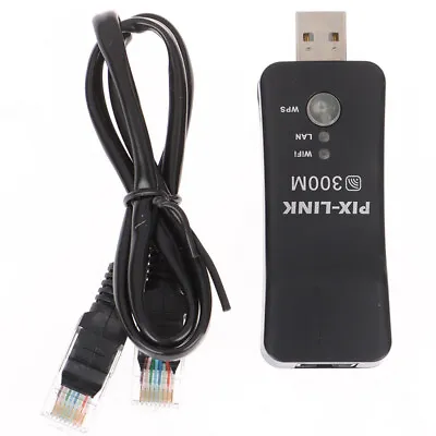 Smart TV To UWA-BR100 Wifi Wireless USB LAN Adapter Wifi RepeaterR VnS8AU.WG FT • $16.19