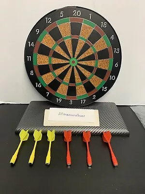 Toysmith Magnetic Dartboard W/ 6 Magnetic Tip Darts Pre-Owned 🔥🔥🔥 • $9.95