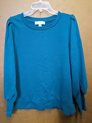 Michael Kors Crewneck Sweatshirt L Turquoise  • $2.99