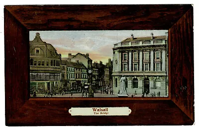 Early Postcard - The Bridge & Clock Tower - Walsall Staffordshire • £1.25