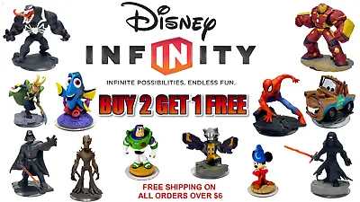 Disney Infinity 1.0 2.0 & 3.0 ⭐ Buy 2 Get 1 Free ⭐ Free Shipping - $6 Min Order • $4.46