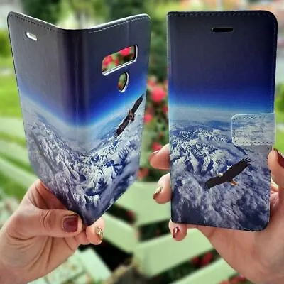 For OPPO Series Wallet Mobile Phone Cover - Eagle & Mountain View Aerial FC03 • $13.98