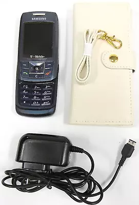 Samsung SGH-T429 - Blue And Black ( T-Mobile ) Rare Slider Phone - Bundled • $33.99