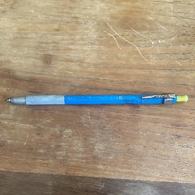 Vintage England Eagle Lead Holder Drafting Drawing Pencil Turquoise 10 Yellow • $14.99