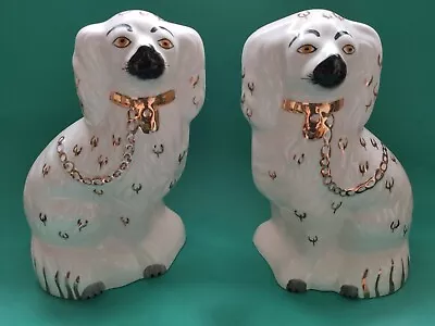 Pair Of Beswick Staffordshire Spaniels Mantelpiece Pattern: 1378-4. • £75