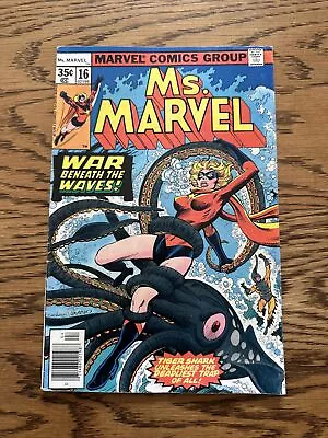 Ms Marvel #16 (Marvel Comics 1978) Key 1st Appearance Mystique! FN/VG • $29.98