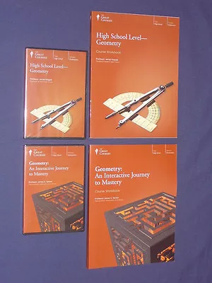 Teaching Co Great Courses  :    GEOMETRY       2-course Combo        Brand New   • $129.99