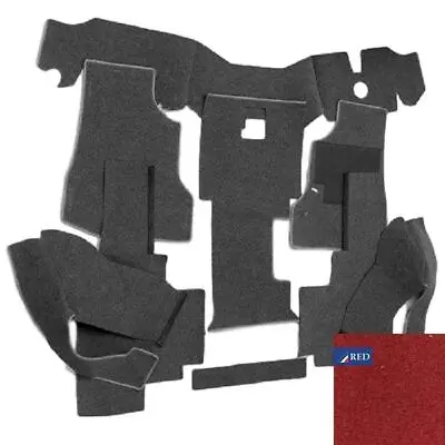 Nylon Carpet Set Right Hand Drive Air Cooled Red Fits VW T25 Vanagon • $443.85