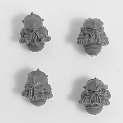 Chaos Space Marines Heads (C) (Set Of 4 )Warhammer 40k  • £3.72