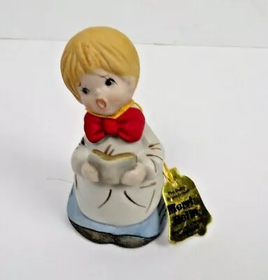 Vintage Jasco Merri Bells Altar Boy Choir Singing Bisque Porcelain 4  • $10