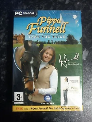 Pippa Funnell 'Take The Reins' PC CD-ROM Game With Book Brand New And Sealed • £7.99