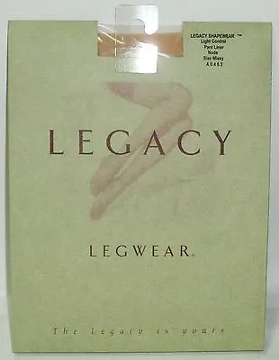 £5.95 • Buy 1 LEGACY Legwear Pantyhose Light Control Pant Liner MISSY 5'3 To 6' 120/170 NUDE