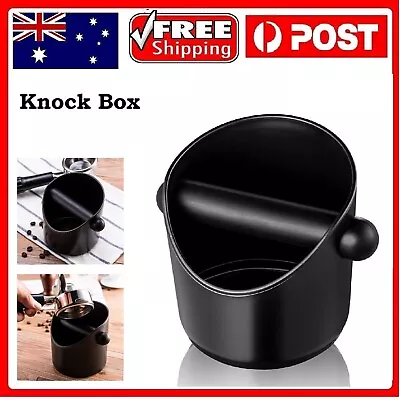 $17.99 • Buy New Coffee Knock Box Durable Container Espresso Grind Dump Waste Tamper Tube Bin
