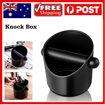 $17.99 • Buy New Coffee Knock Box Durable Container Espresso Grind Dump Waste Tamper Tube Bin