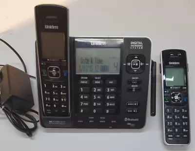 UNIDEN XDECT 8355+2 DIGITAL CORDLESS PHONES BLUETOOTH 1year Wty Tax Invoice • $99