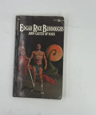 $6.99 • Buy John Carter Of Mars By Edgar Rice Burroughs 1976 7th Printing