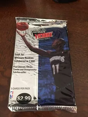 2000-01 Ultimate Victory Basketball Card Pack Pos Kobe Bryant Insert Autos+bonus • $9.99