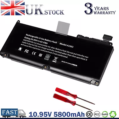 A1331 Battery For MacBook Unibody 13 A1342 MC516*/A Late 2009 Mid 2010 661-5391 • £18.99