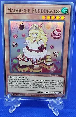 Yugioh Madolche Puddingcess GFTP-EN080 Ultra Rare 1st Edition NM • $2.25