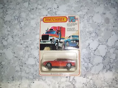 1978 Matchbox Rover 3500 Bronze W/ White Interior Unpunched Blister Pack • $35