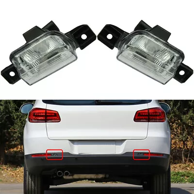 Rear Left And Right Reverse Tail Lamps For 2008-2016 Volkswagen Tiguan Black • $19.30