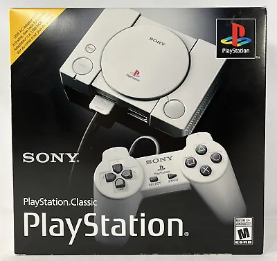 Sony PlayStation Classic Edition Complete Unused Authentic W Box Read • $72.91