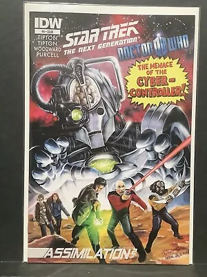 Star Trek The Next Generation Doctor Who Assimilation - #8 - IDW - 2012 - VF • £6.33